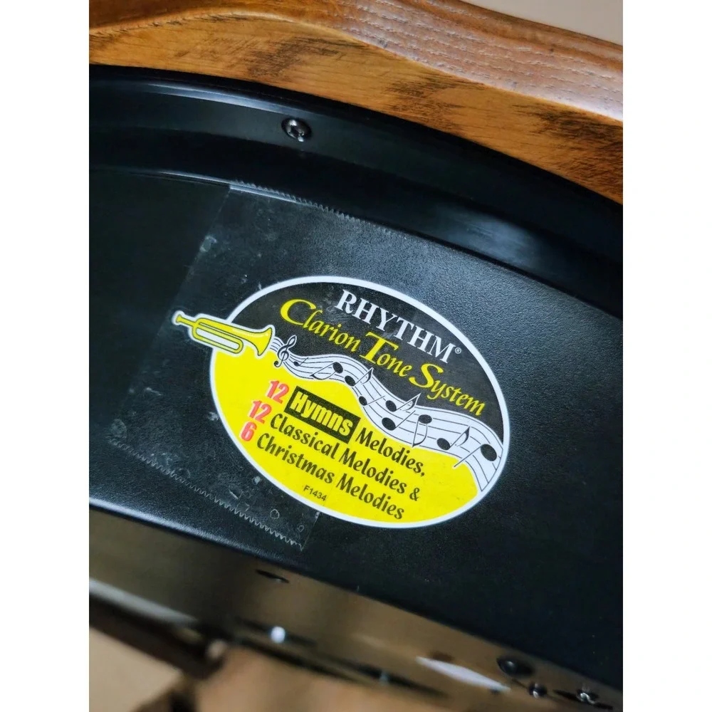 Rhythm Clocks Joyful Prairie Magic Motion Clock - Picture 5 of 15